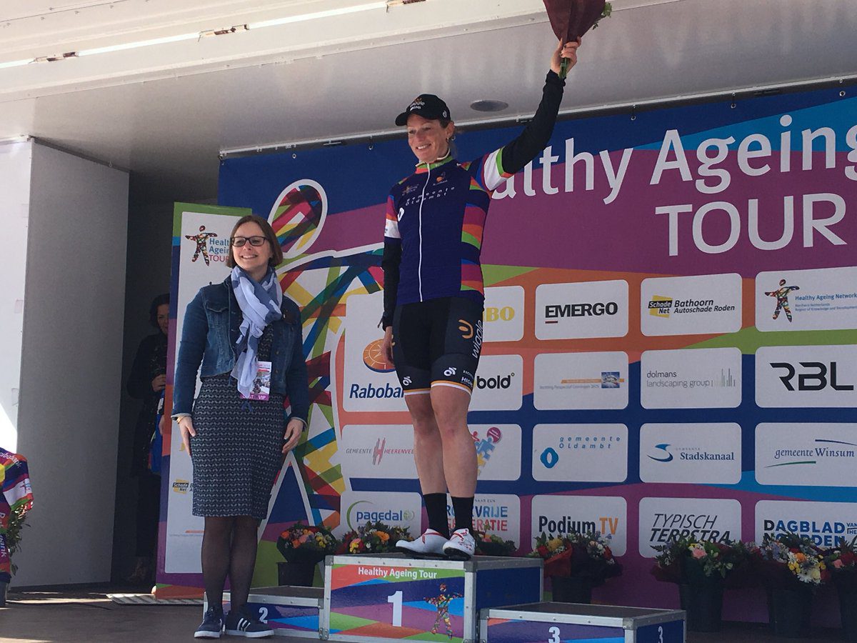Kirsten Wild vince la prima semitappa della terza tappa dell'Healthy Ageing Tour