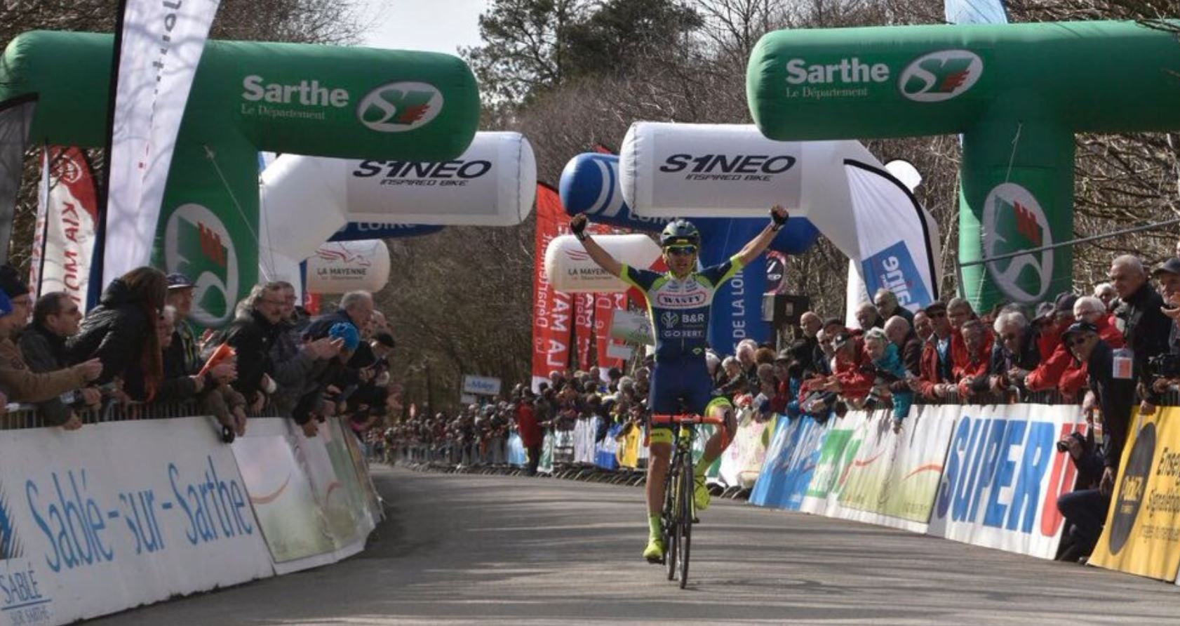 Guillaume Martin vince la terza tappa del Circuit Cycliste Sarthe