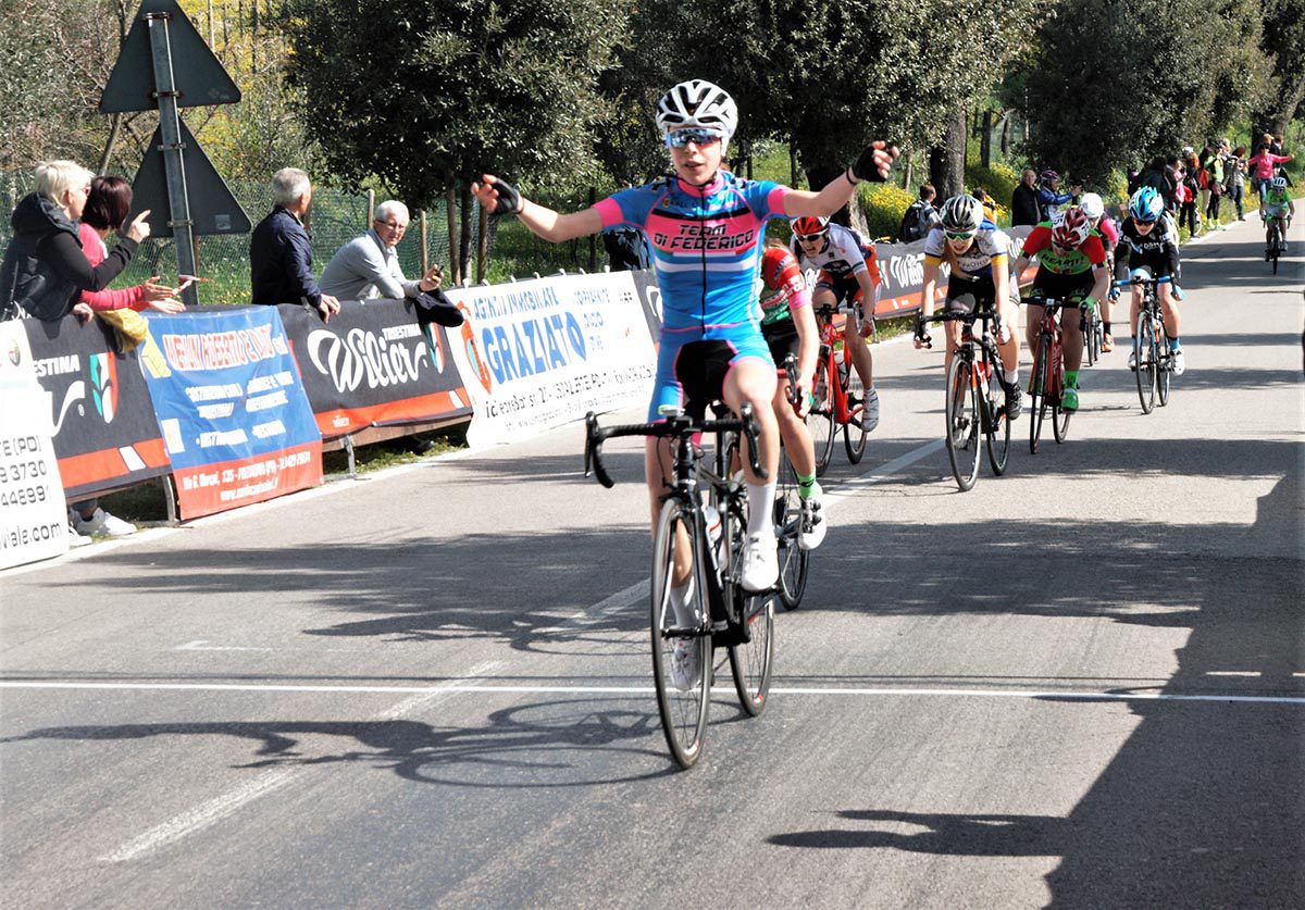 Eleonora Ciabocco vince la gara Donne Esordienti di Este