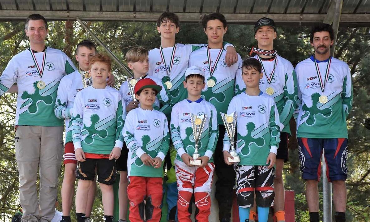 I campioni Lombardi BMX 2018