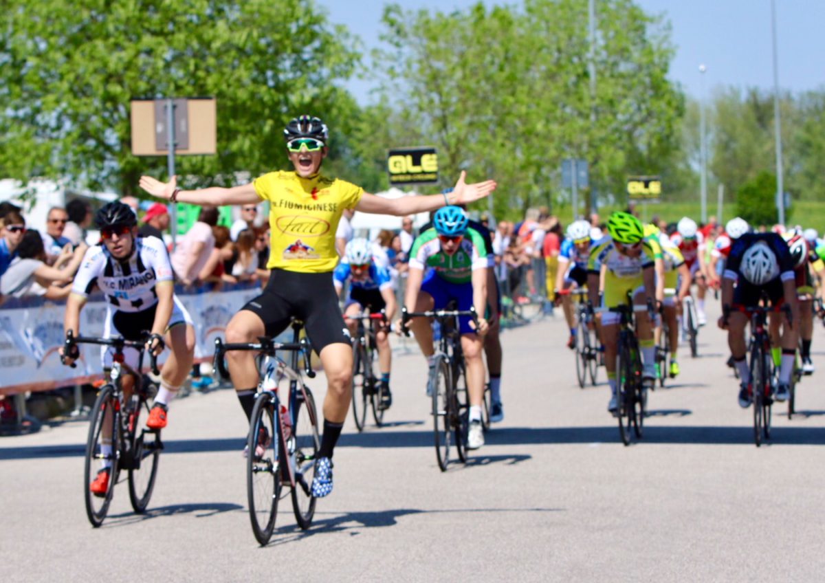 Mattia Casadei vince a Cagnola di Cartura