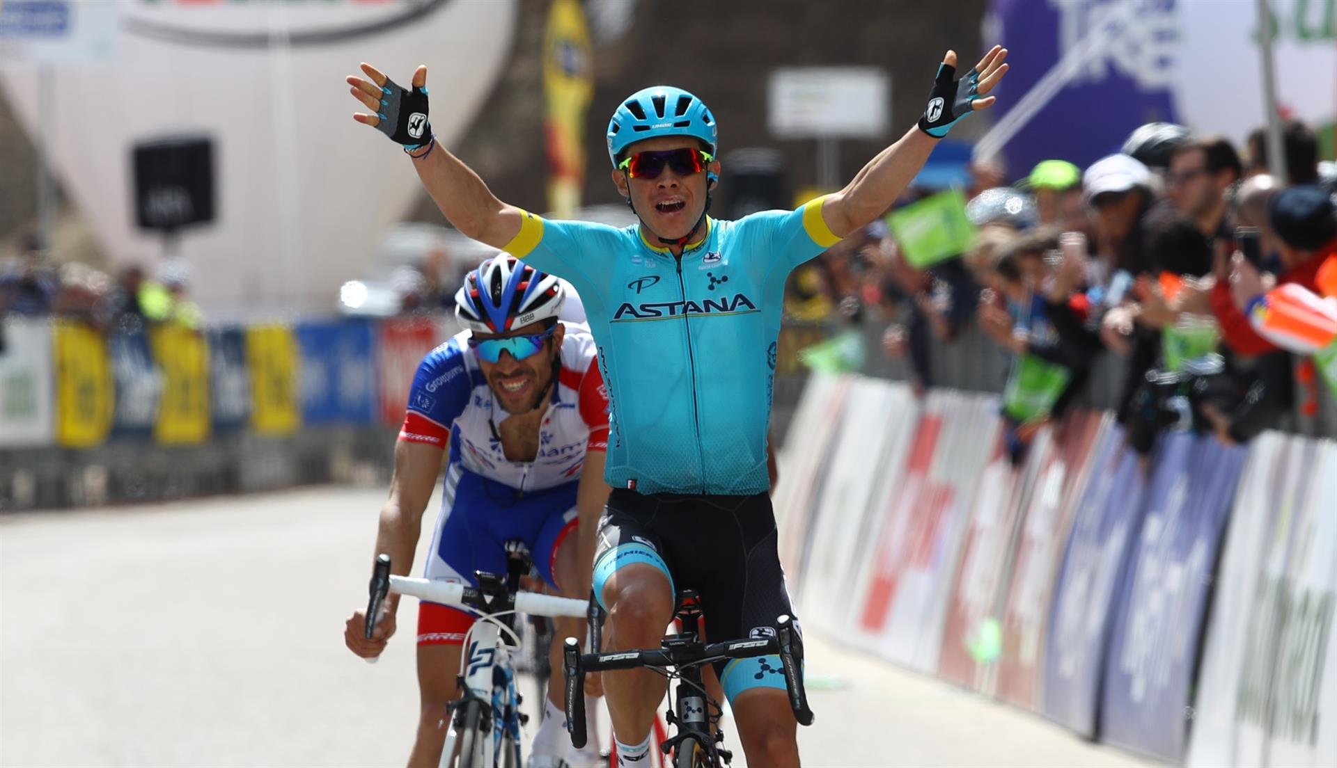 Miguel Angel Lopez vince la seconda tappa del Tour of the Alps