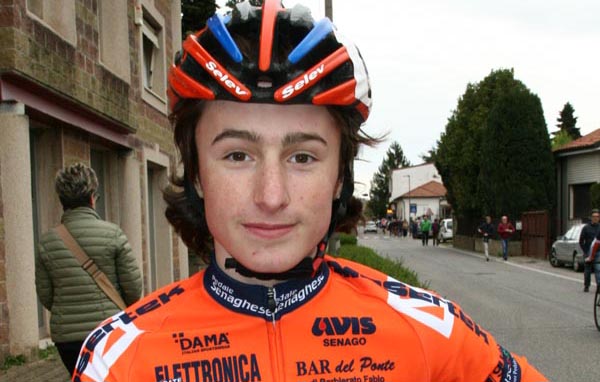 Samuel Quaranta vincitore a Pecetto Di Valenza