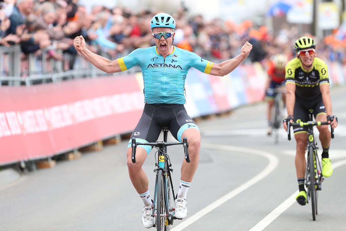 Michael Valgren vince l'Amstel Gold Race 2018