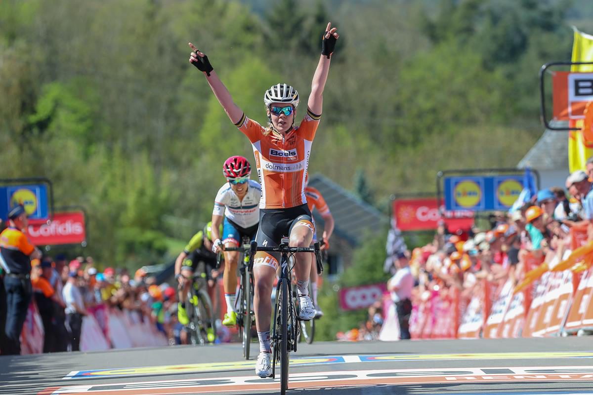 Anna Van der Breggen vince la Freccia Vallone femminile 2018