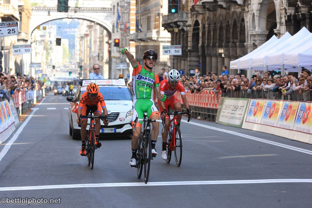 Giulio Ciccone vince il Giro dell'Appennino 2018