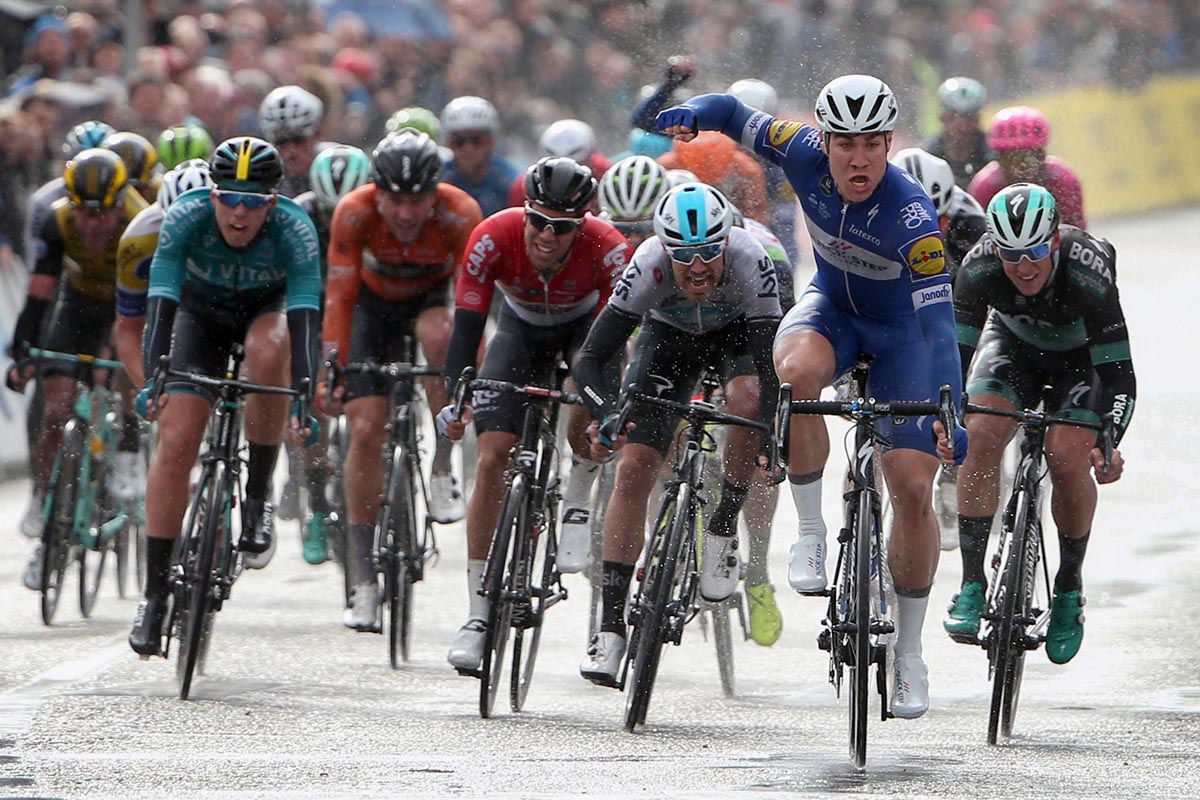 Fabio Jakobsen vincitore dell'edizione 2018 della Scheldeprijs