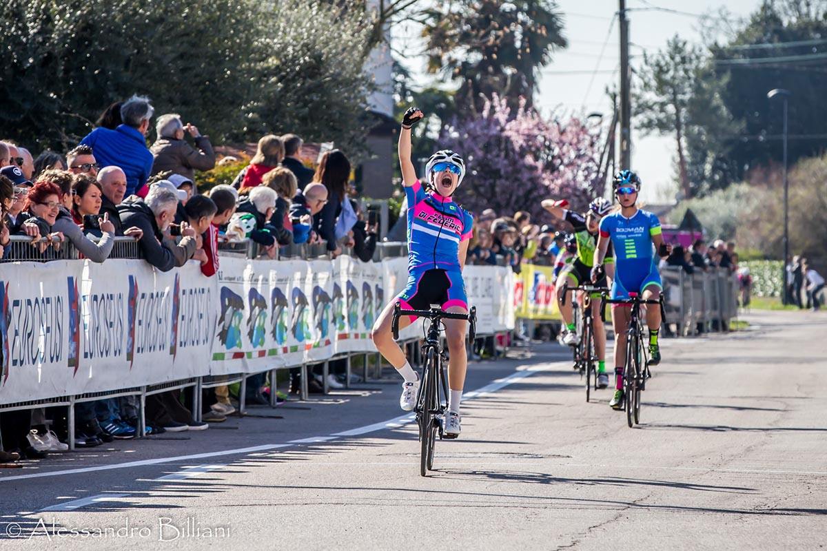 Eleonora Ciabocco vince la gara Donne Esordienti di Schiavonia d'Este