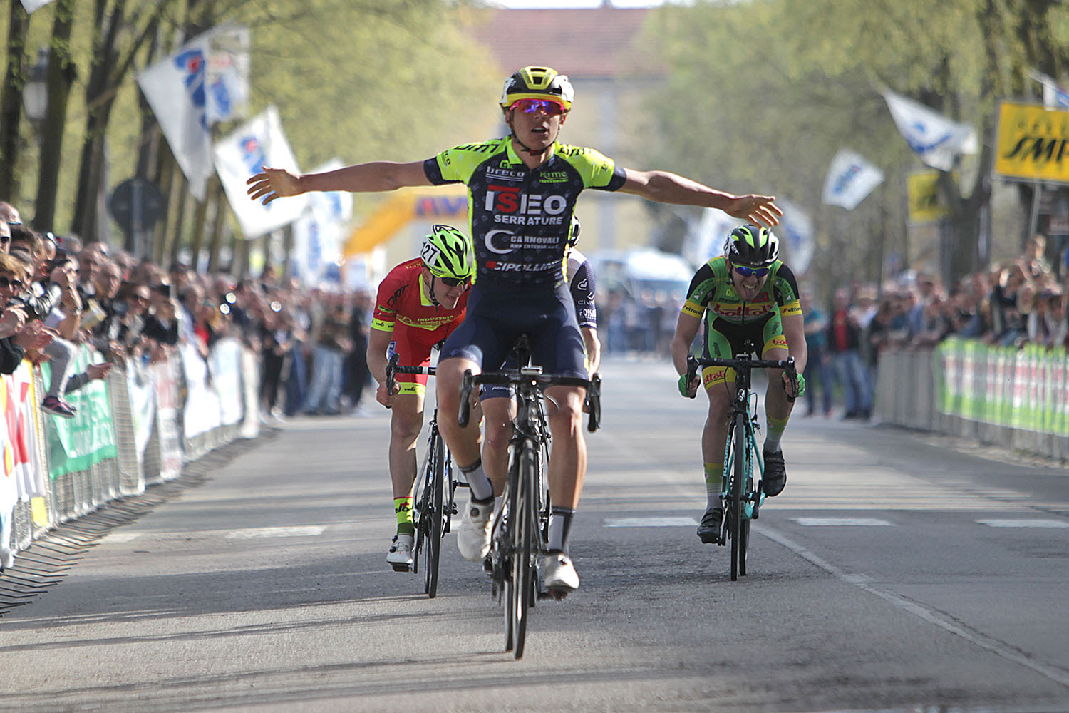Matteo Furlan vince la Milano-Busseto 2018