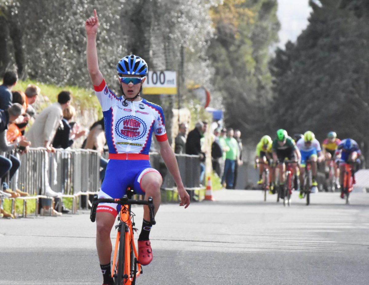 La vittoria di Gabriele Benedetti a Calenzano