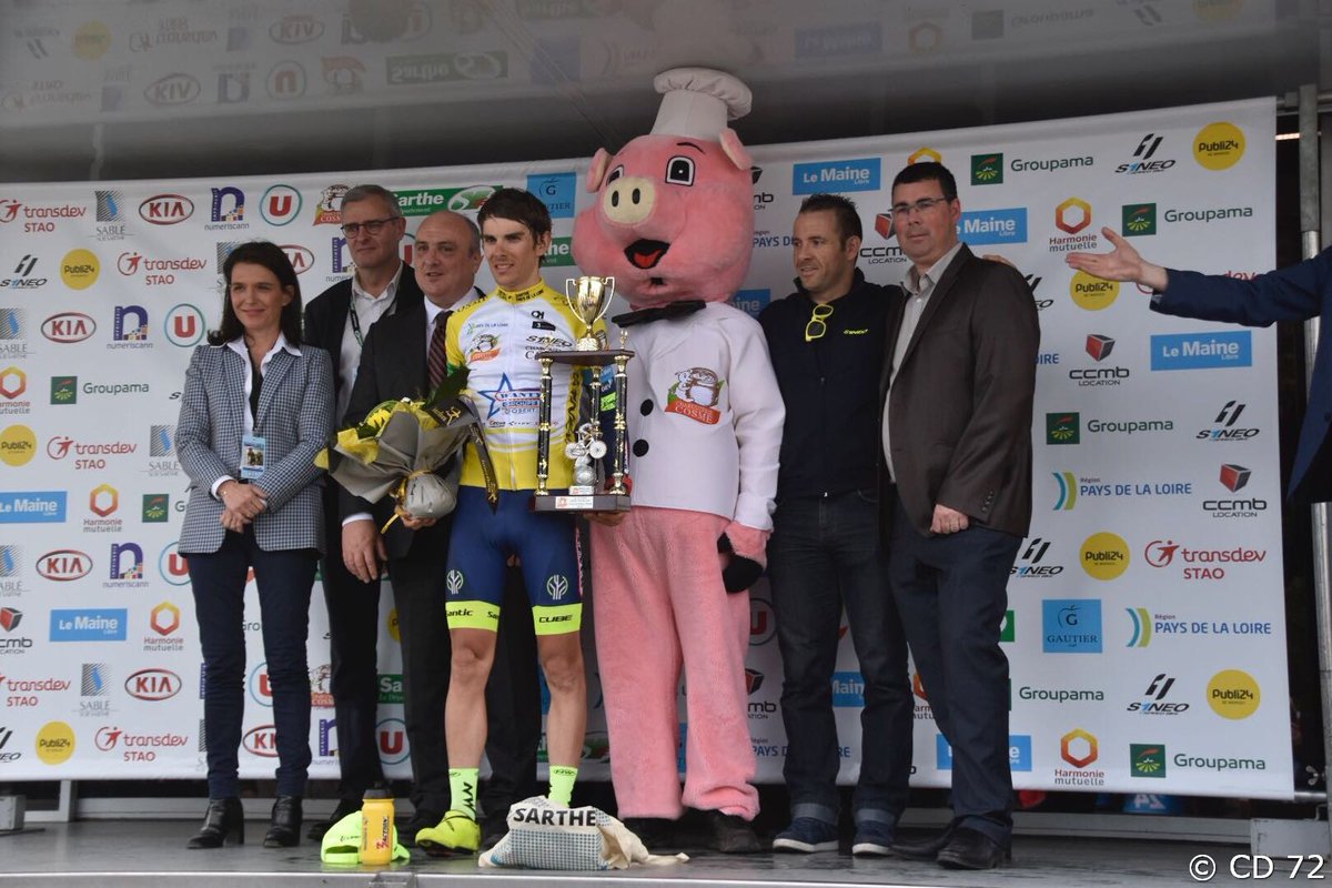 Guillaume Martin vincitore del Circuit Sarthe 2018