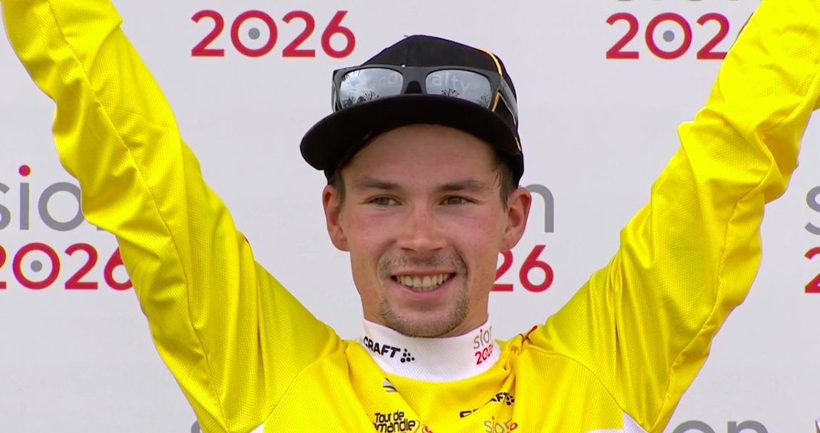 Primoz Roglic vince il Tour de Romandie 2018