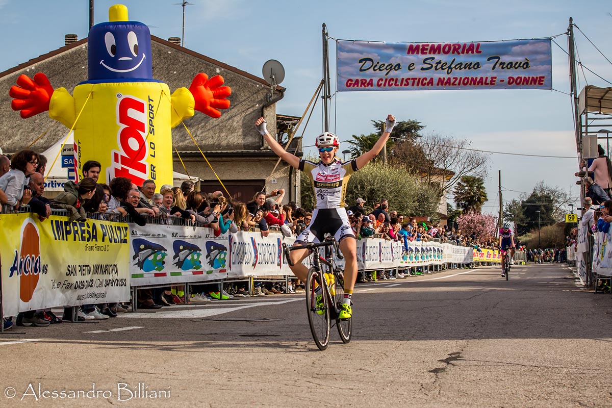 La slovena Katja Jerentina vince il 10° Memorial Diego e Stefano Trovò a Schiavonia d'Este