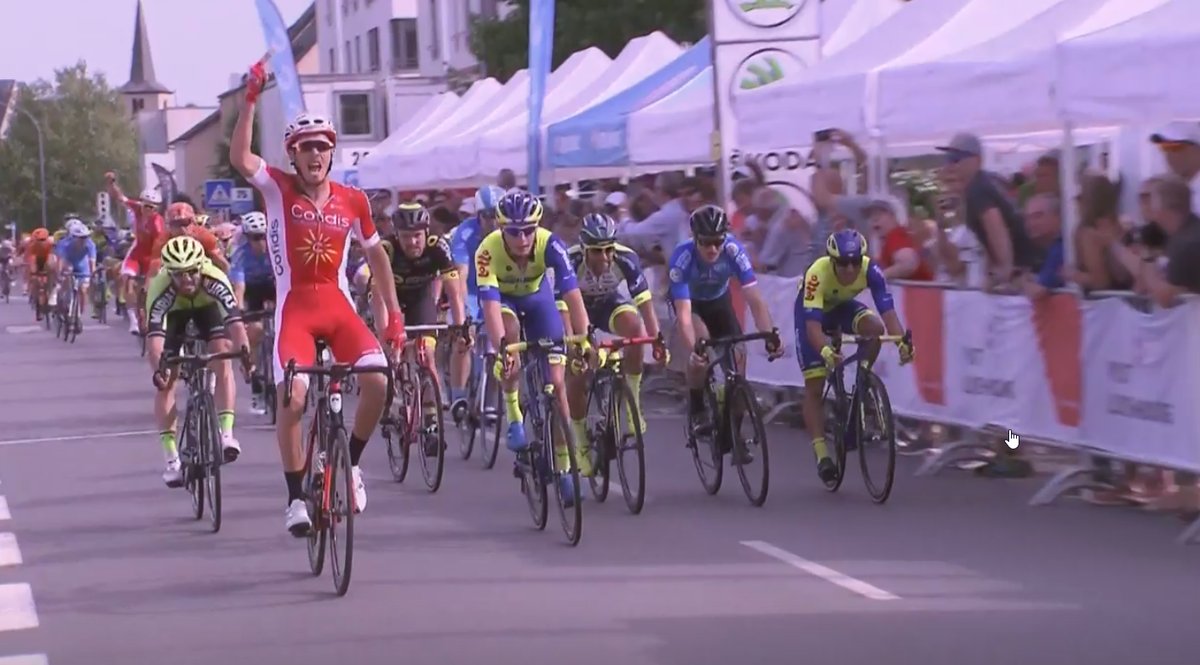 Christophe Laporte vince la prima tappa del Tour de Luxembourg 2018