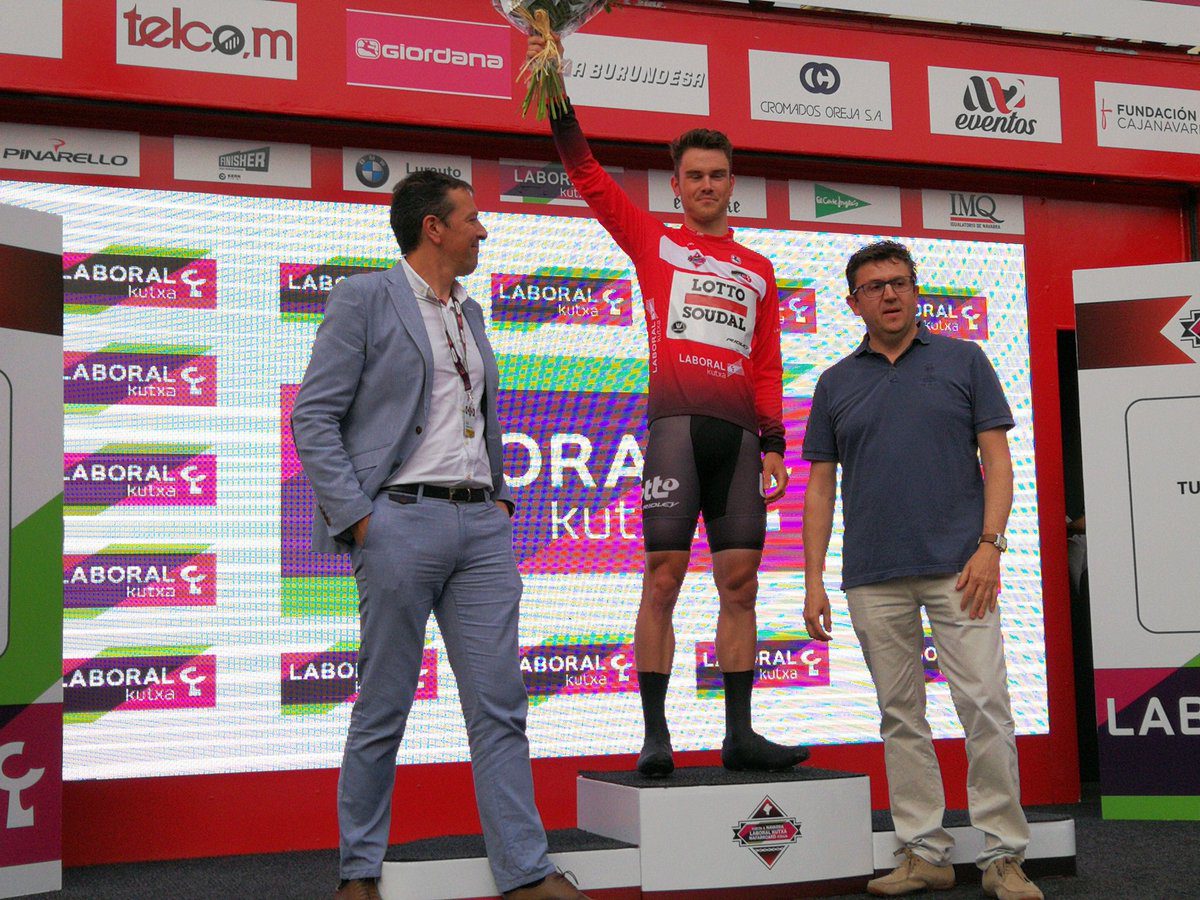 Ruben Apers vince la prima tappa a cronometro della Vuelta a Navarra