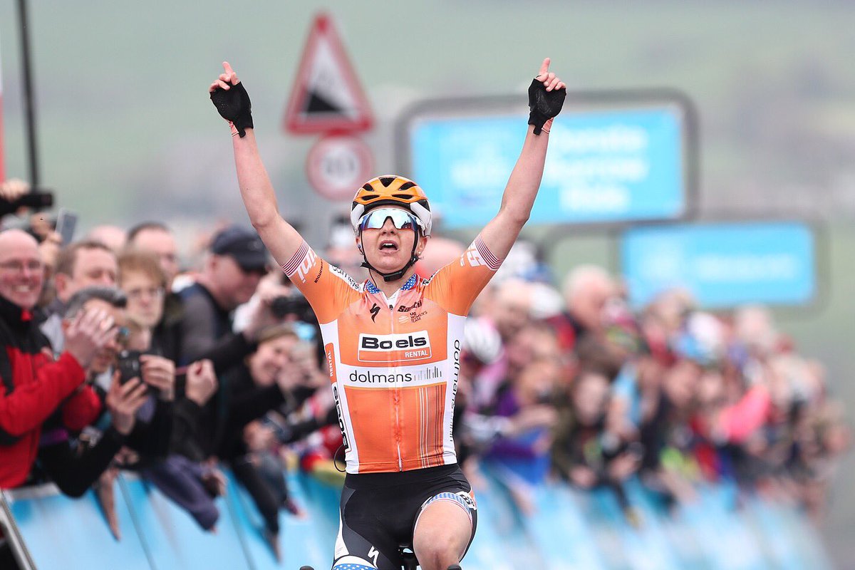 Megan Guarnier vince l'ultima tappa e la classifica finale del Tour de Yorkshire Womens Race 2018