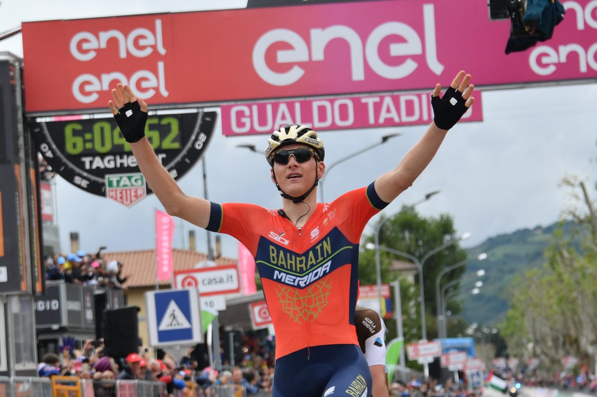 Matej Mohoric vince la decima tappa del Giro d'Italia 2018
