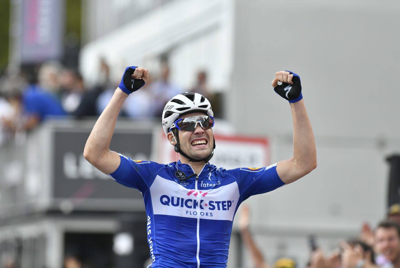 Maximilian Schachmann vince a Prato Nevoso la 18/a tappa del Giro d'Italia 2018
