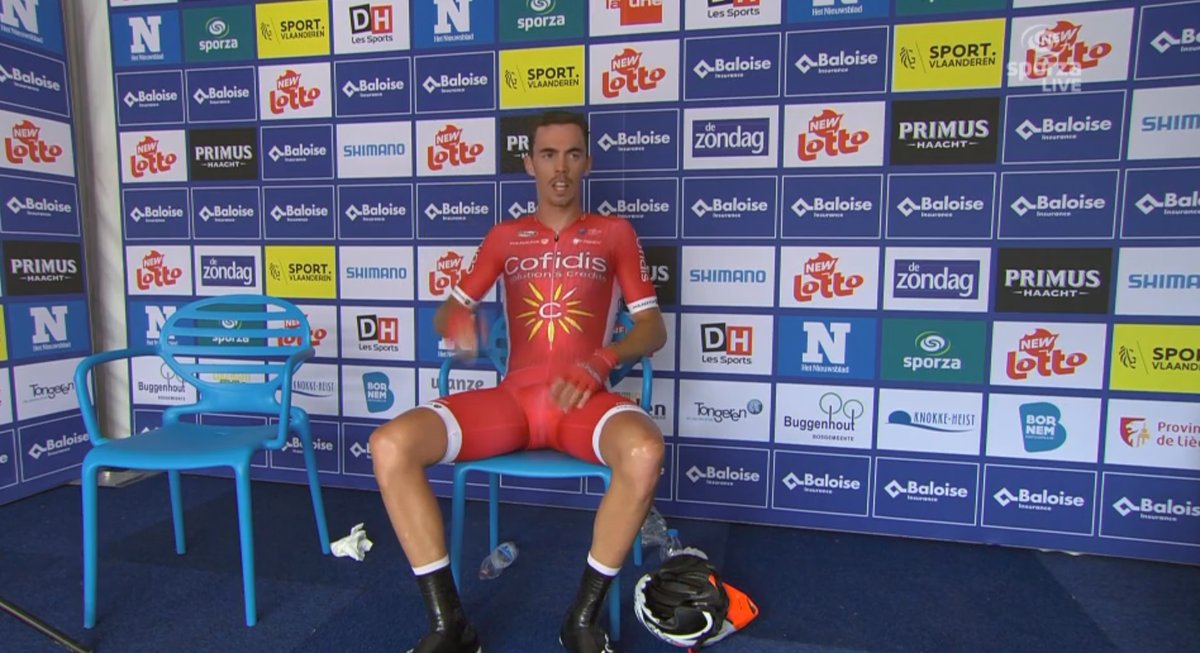 Christophe Laporte ha vinto la terza tappa a cronometro del Belgium Tour