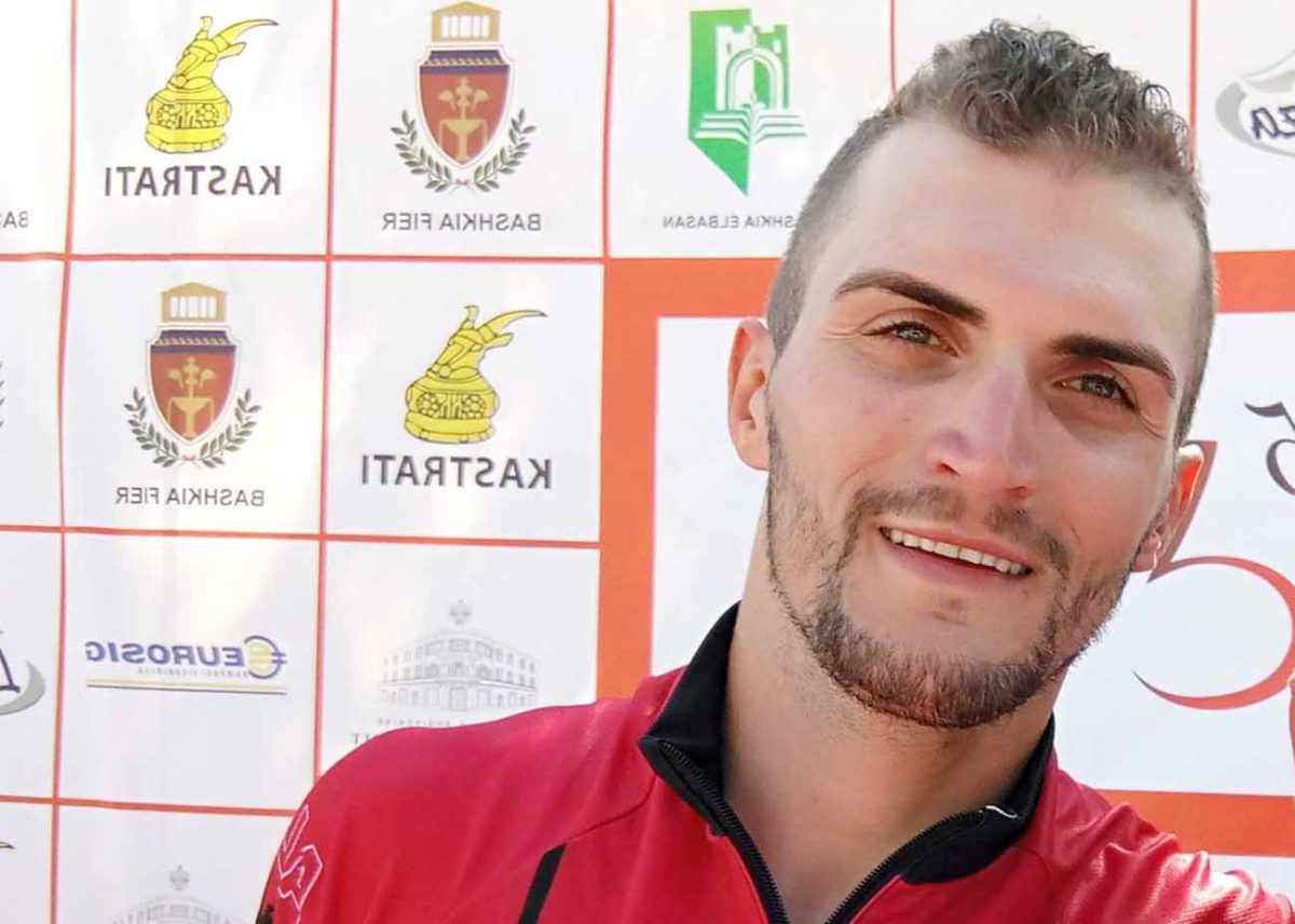 Giuliano Kamberaj vincitore della terza tappa del Tour of Albania 2018