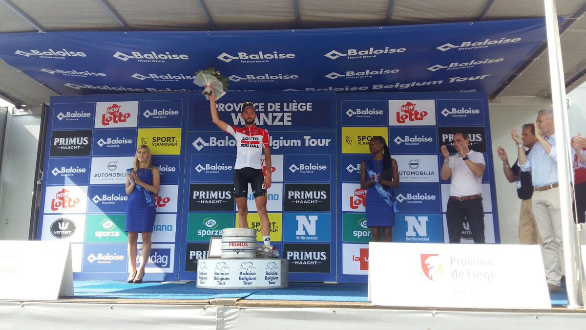 Jelle Vanendert vince la quarta tappa del Belgium Tour 2018