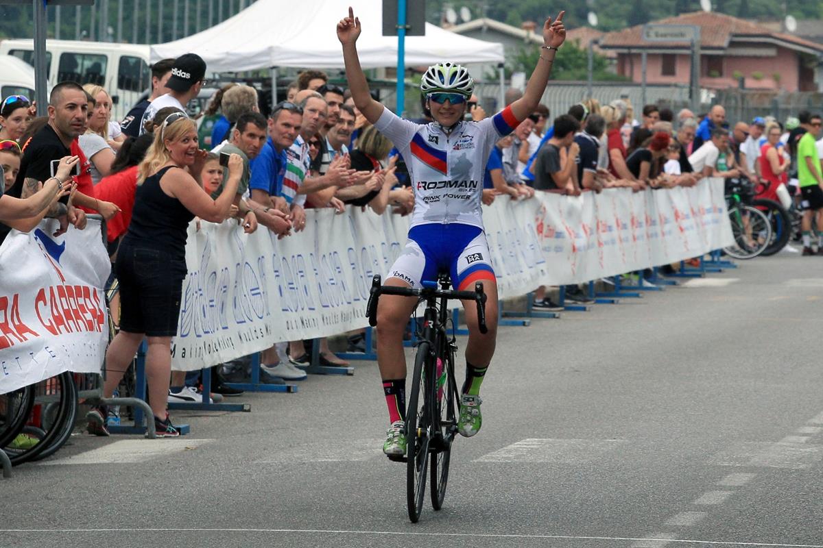 Eleonora Gasparrini vince la gara Donne Allieve di Nuvolento