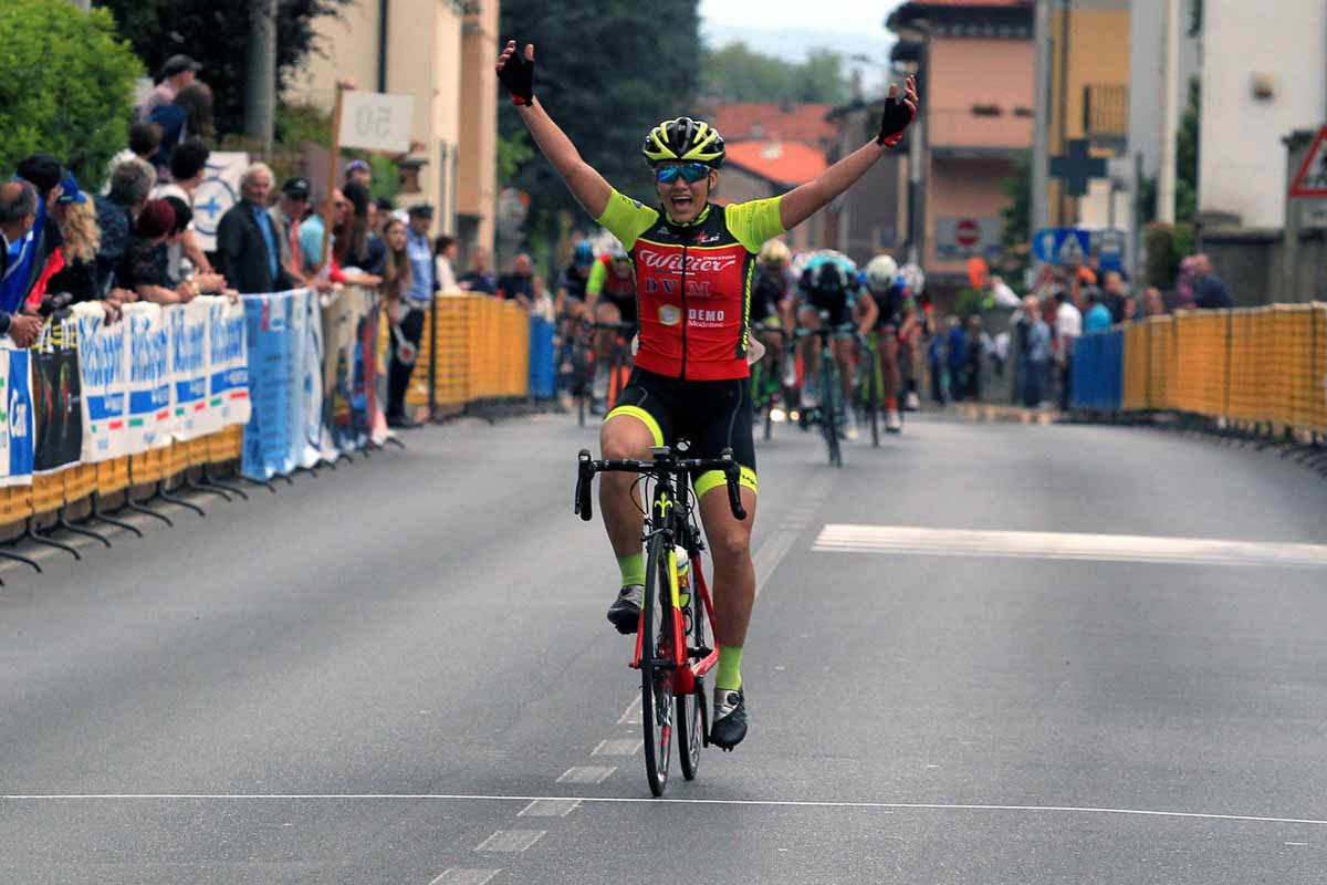 La vittoria di Giorgia Bariani a Cadorago