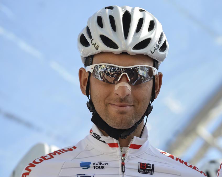 Michele Gazzara vincitore della prima tappa del Tour of Albania