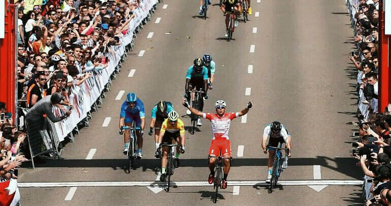Matteo Malucelli vince la seconda tappa della Vuelta Aragon