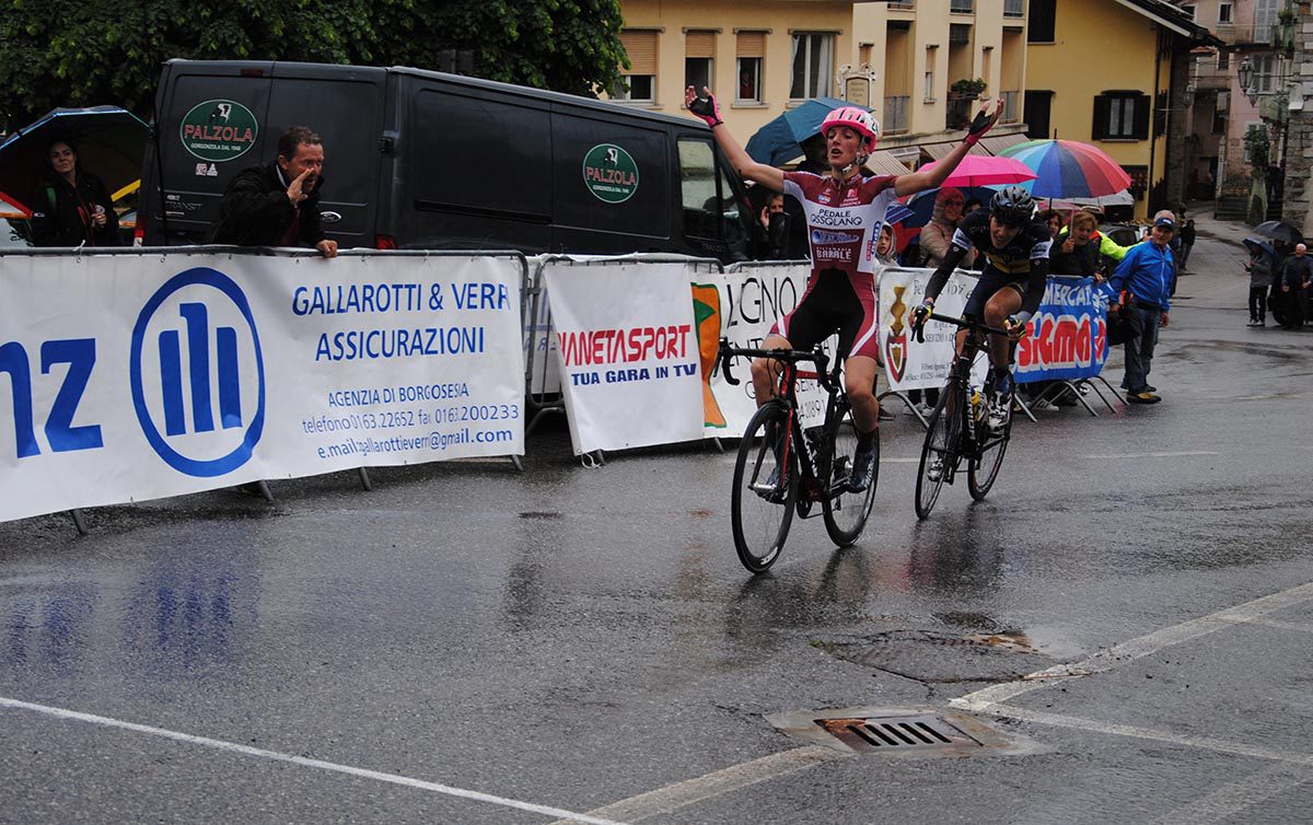 La vittoria di Mirko Bozzola a Cellio