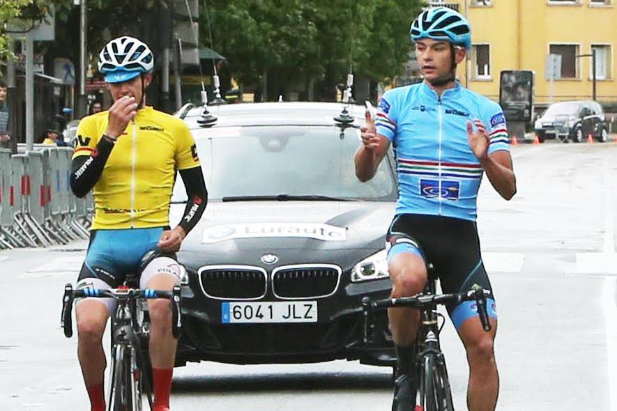 Covi e Lopez arrivano insieme a Irun nell'ultima tappa della Vuelta al Bidasoa