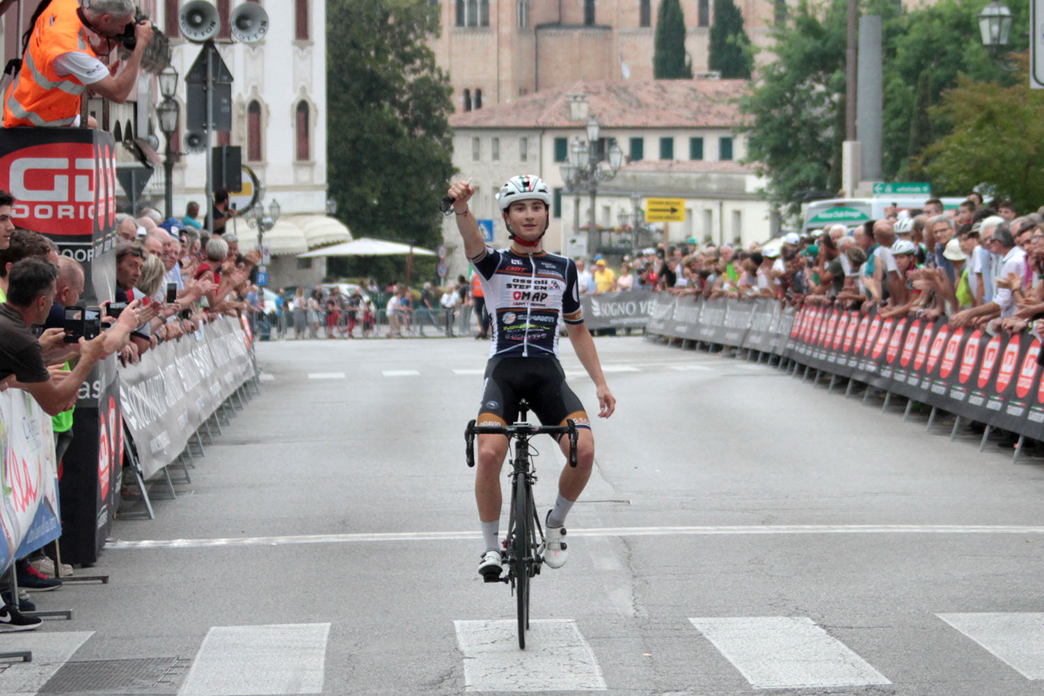 Samuele Carpene vince a Pieve di Soligo il Trofeo Guido Dorigo 2018