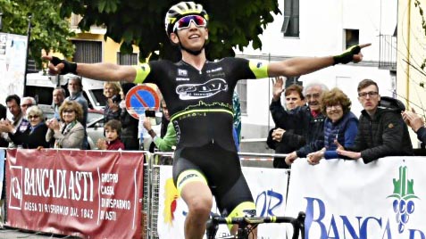 Andrea Piccolo vince il Gp del Roero 2018