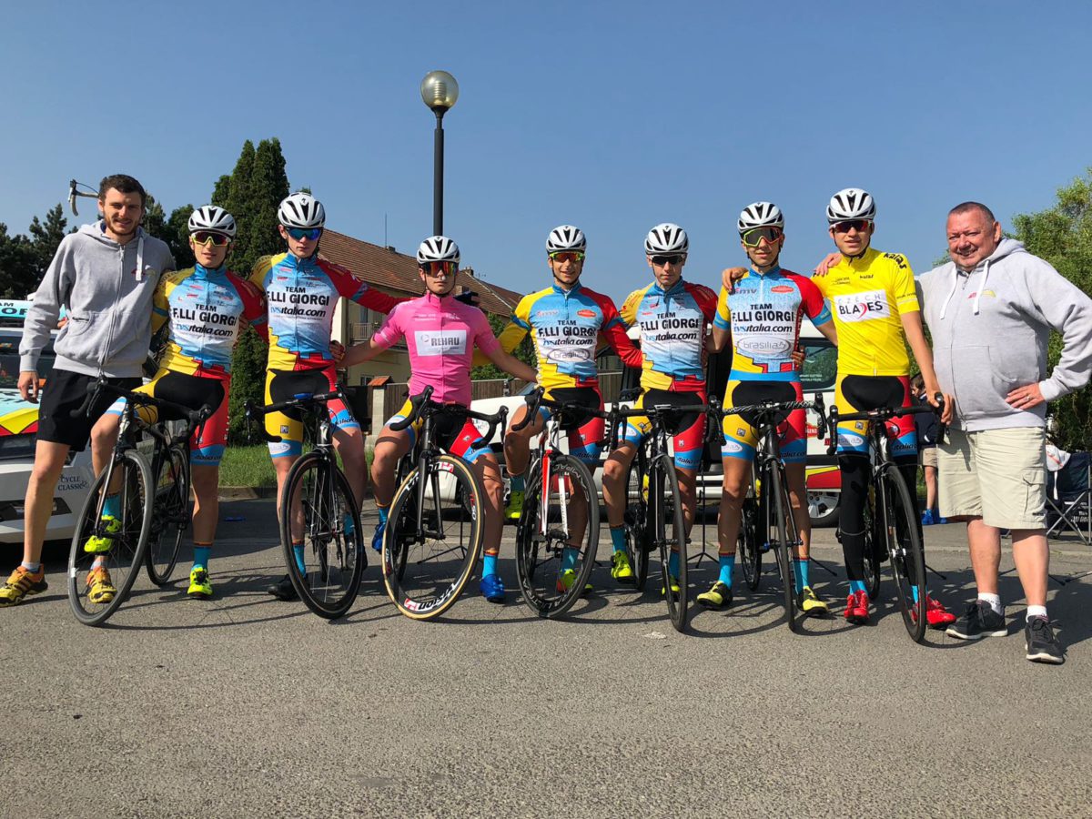Gli Allievi del Team Giorgi impegnati in Rep. Ceca con Vacek leader e Cometti miglior straniero