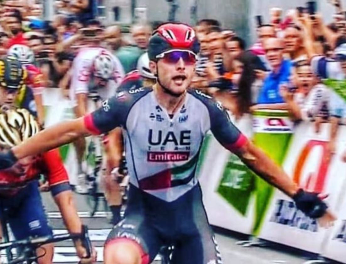 Simone Consonni vince la prima gara da professionista nella prima tappa del Tour of Slovenia