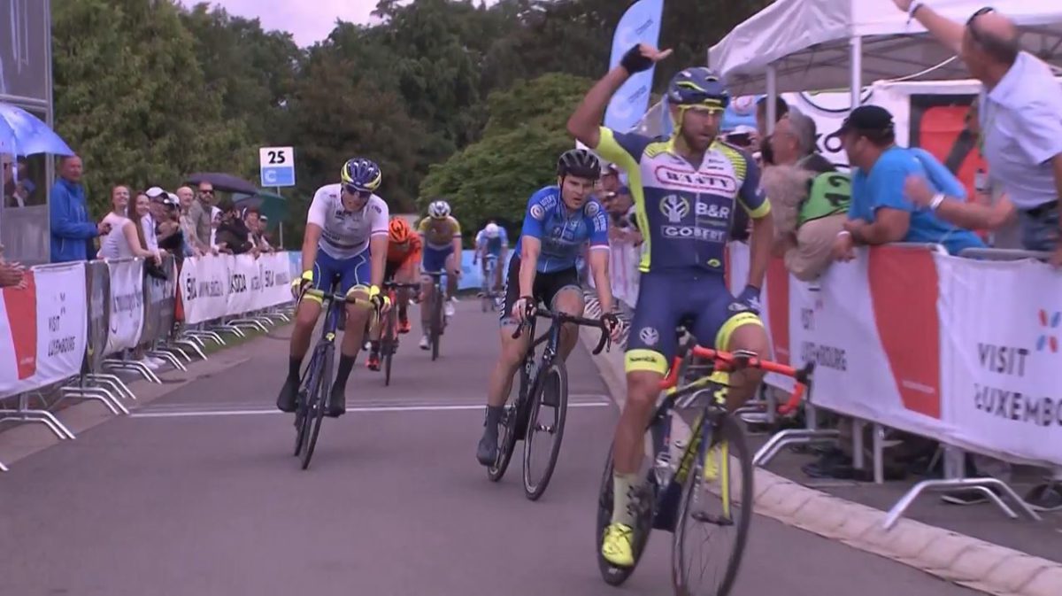 Andrea Pasqualon vince la seconda tappa del Tour de Luxembourg