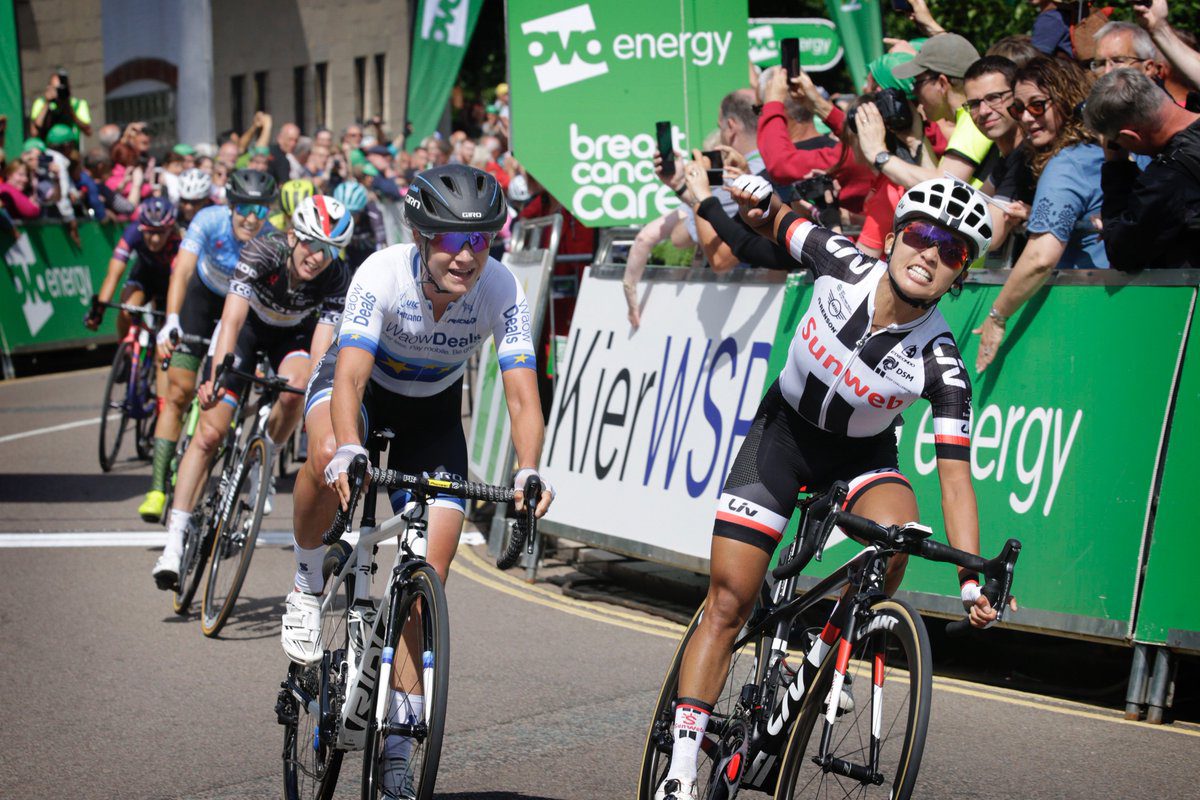 Coryn Rivera vince la seconda tappa dell'OVO Energy Women's Tour 2018