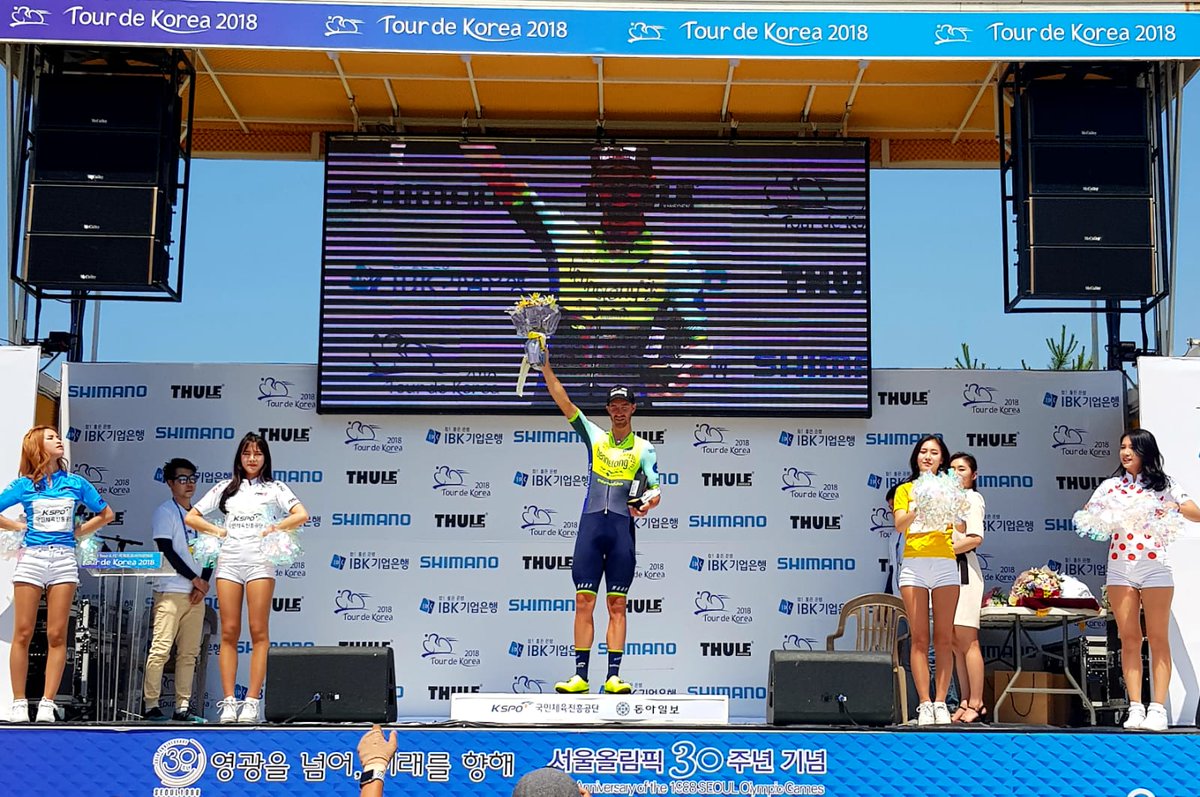 Joseph Cooper vince la quarta tappa del Tour de Korea