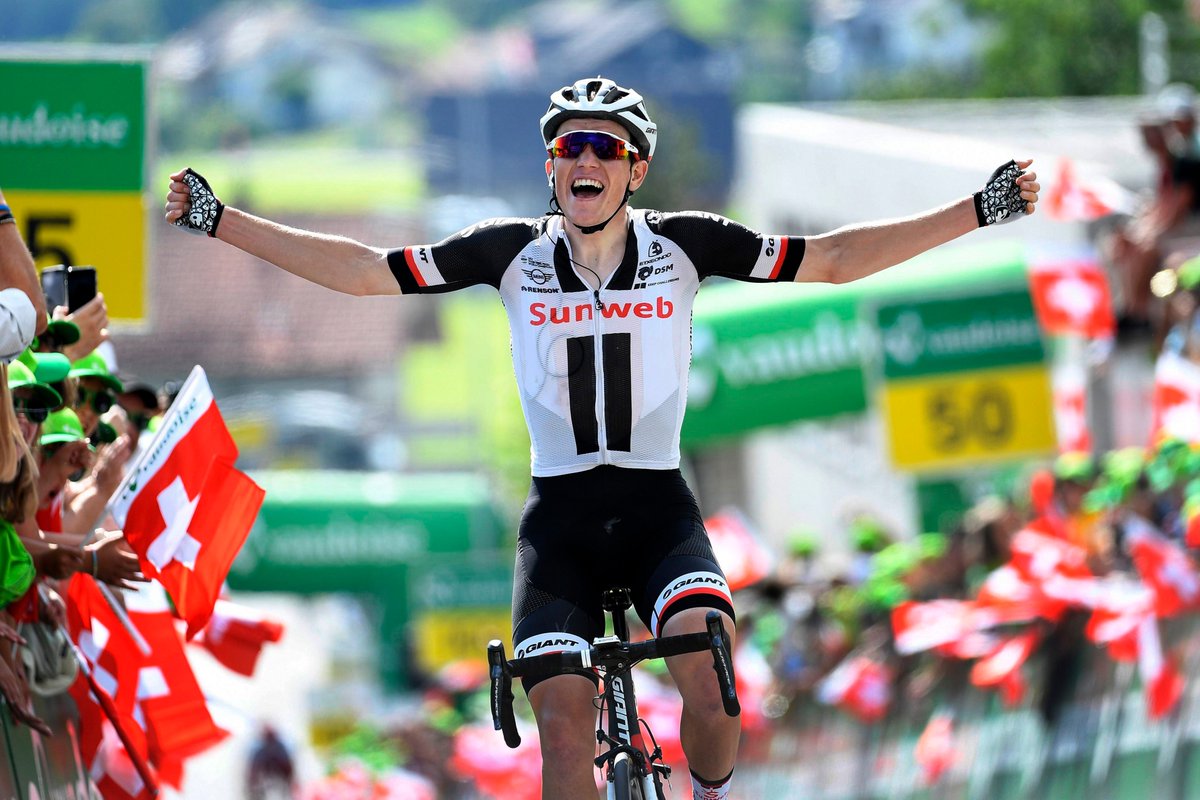 Søren Kragh Andersen vince la sesta tappa del Tour de Suisse