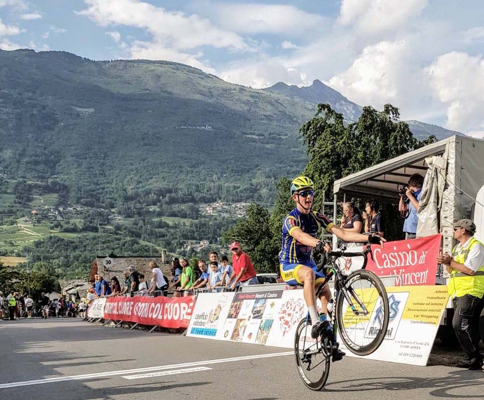 Christian Bagatin vince a Fenis