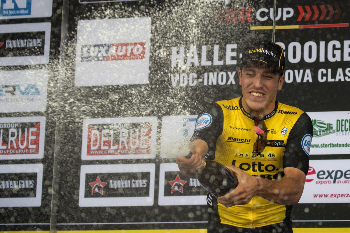 Danny Van Poppel vincitore della Halle-Ingooigem