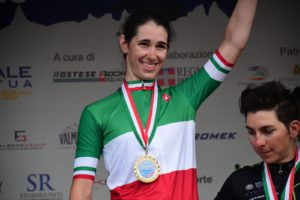Marta Cavalli campionessa italiana Donne Elite 2018 ad Agliè