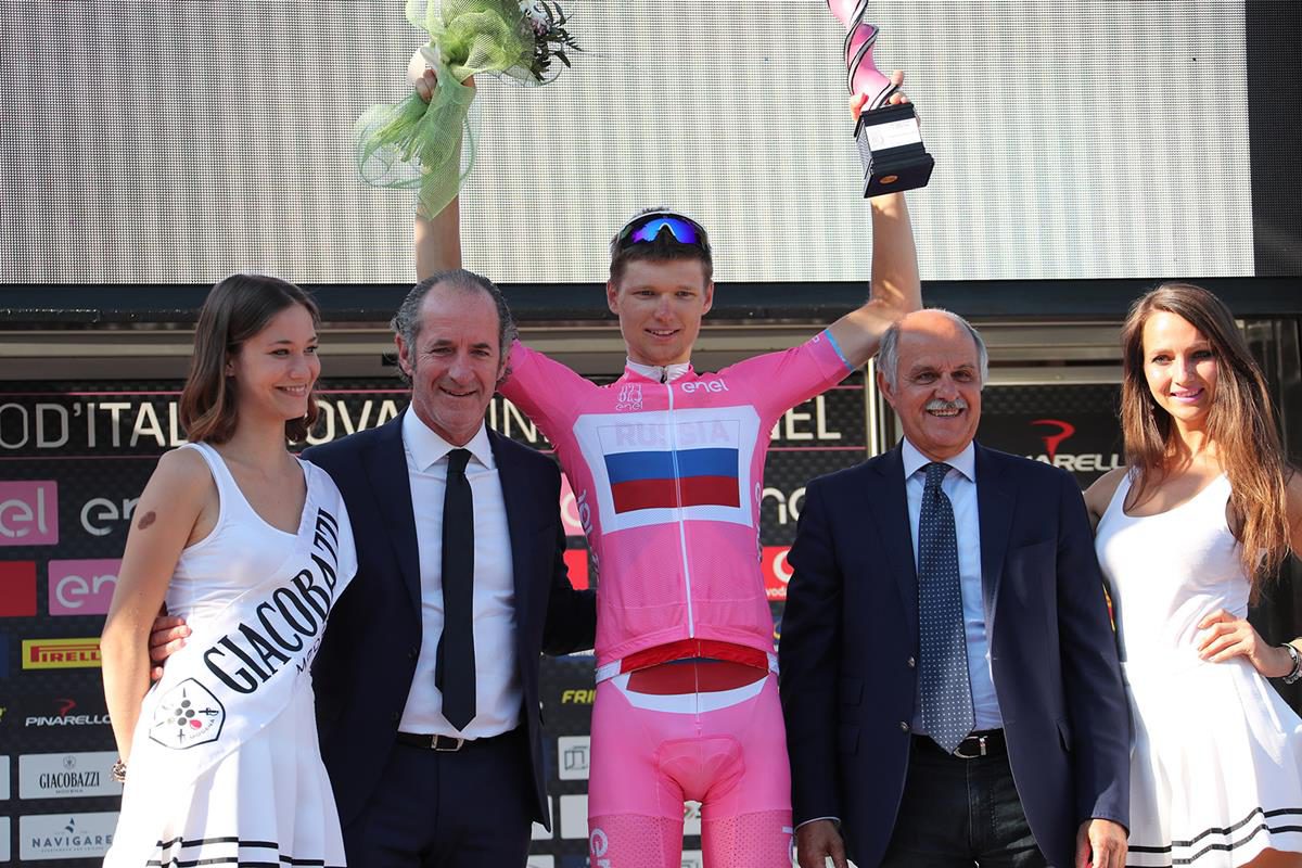 Aleksandr Vlasov vincitore del Giro d'Italia Under 23 2018