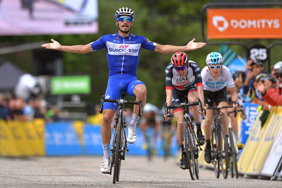 Julian Alaphilippe vince la quarta tappa del Critérium du Dauphiné 2018