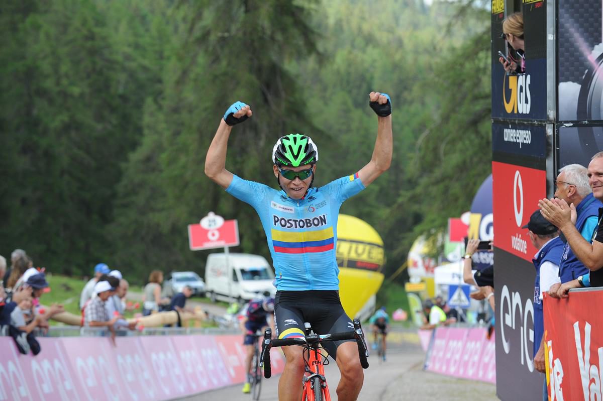 Einar Rubio vince la quinta tappa del Giro d'Italia Under 23 (foto IsolaPress)