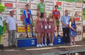 Il podio finale del 31° Saarland Trofeo
