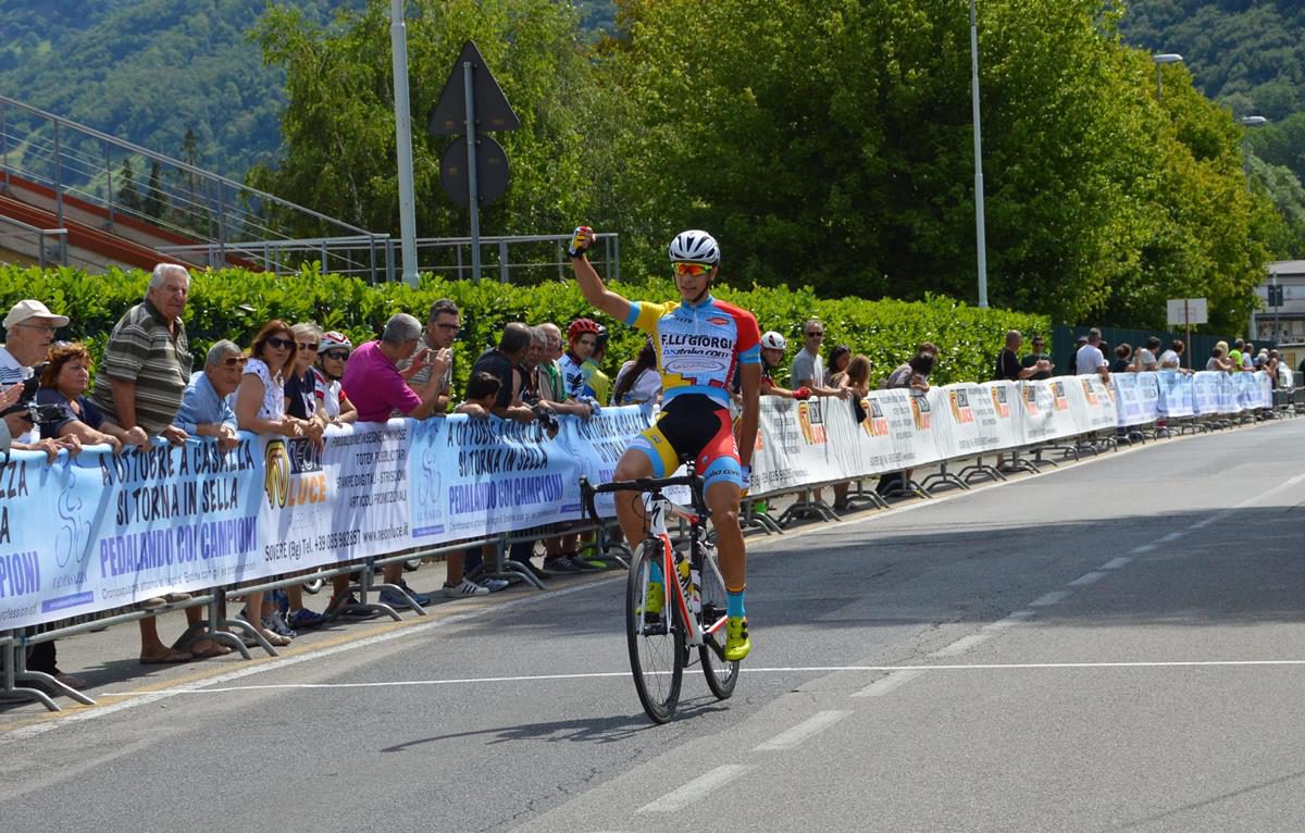 La vittoria di Andrea D'Amato a Casazza