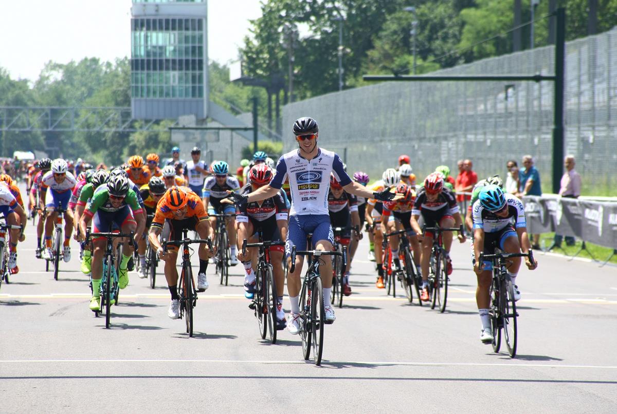 La vittoria di Leonardo Fedrigo all'Autodromo di Monza