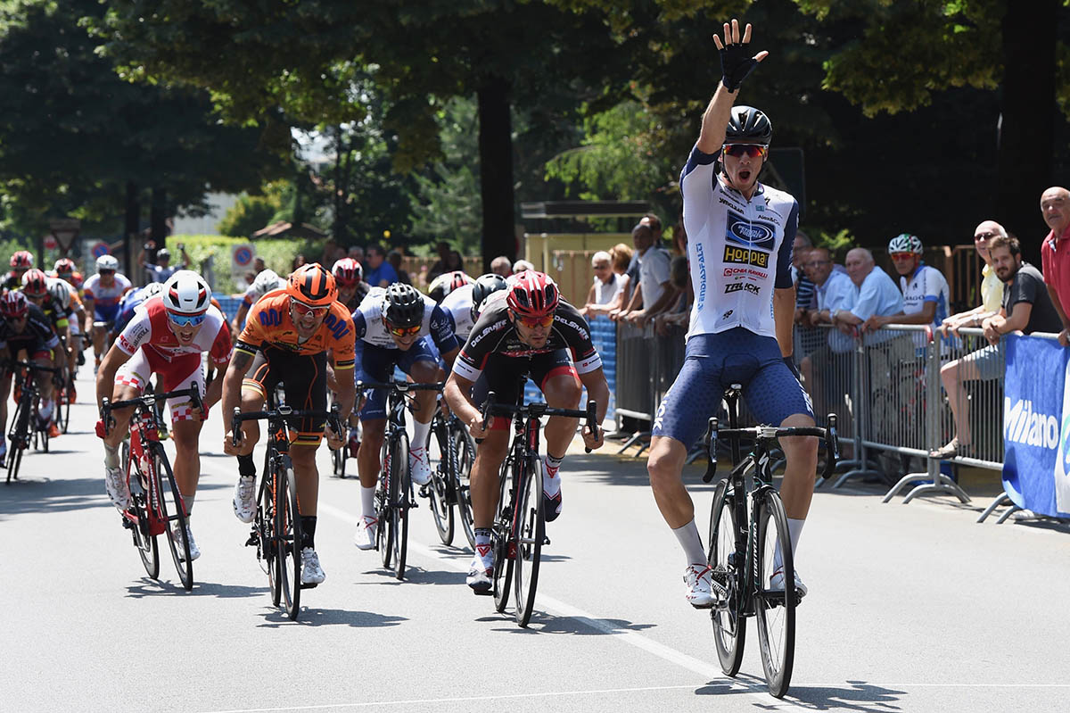 Leonardo Fedrigo vince a Gessate