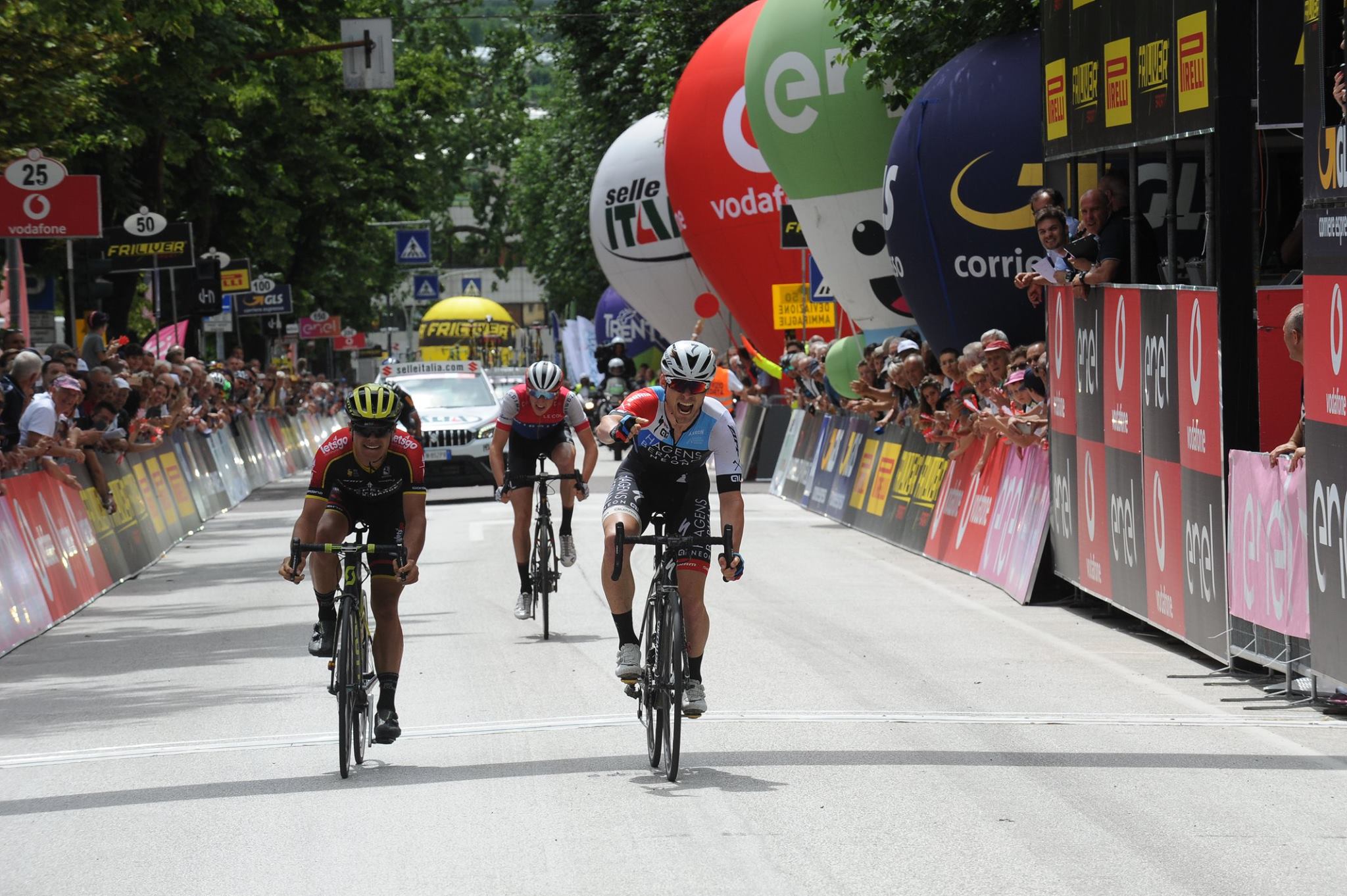 Sean Bennett vince la sesta tappa del Giro d'Italia Under 23 2018
